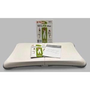 Nintendo Wii Balance Board With Wii Fit Plus Video Game